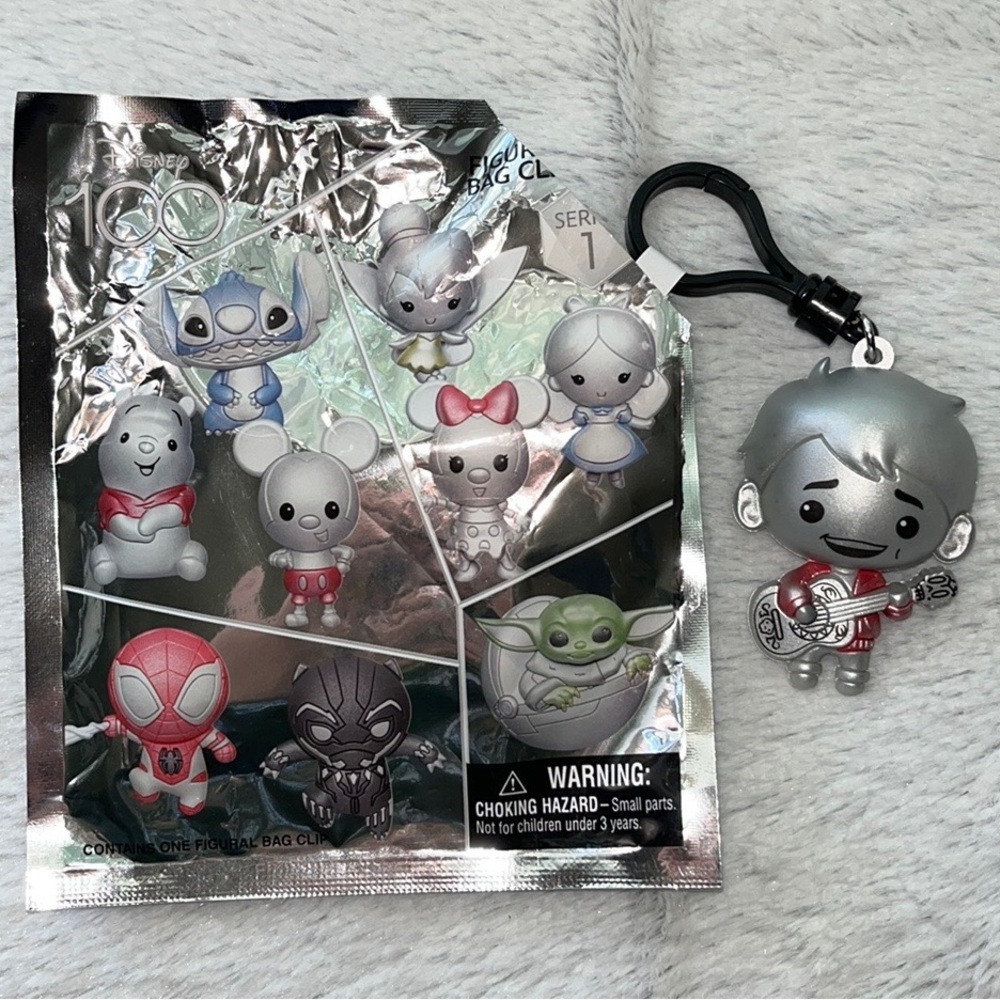 Disney 100th Anniversary Celebration Bag Clip Miguel Coco keychain